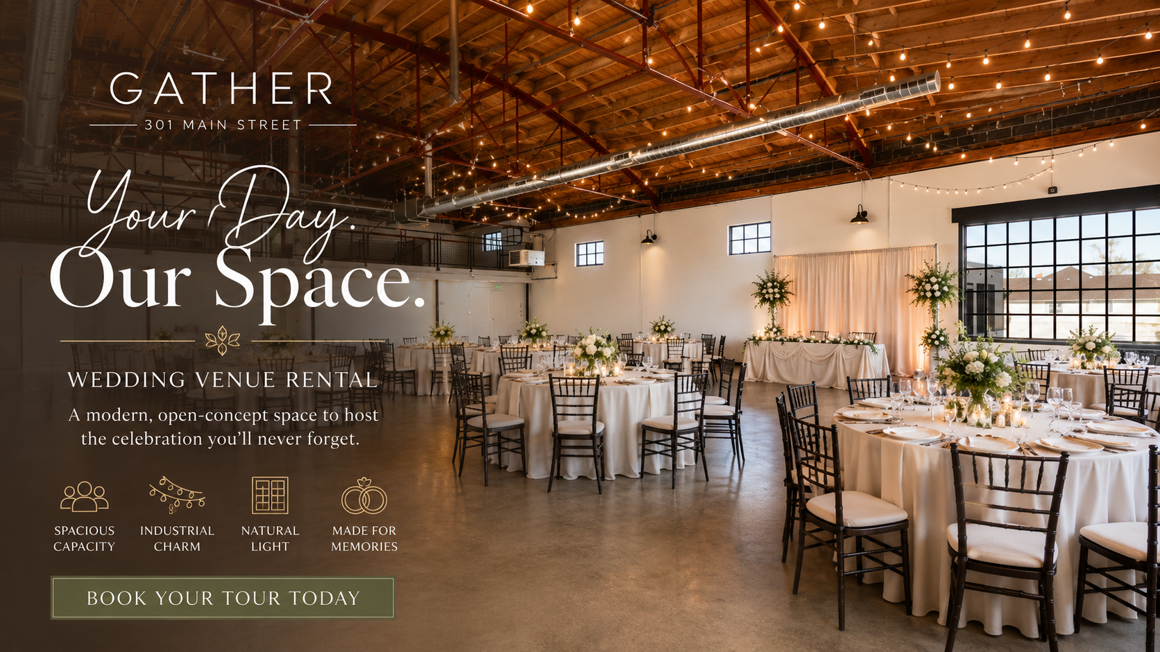 Wedding Experiences at GATHER